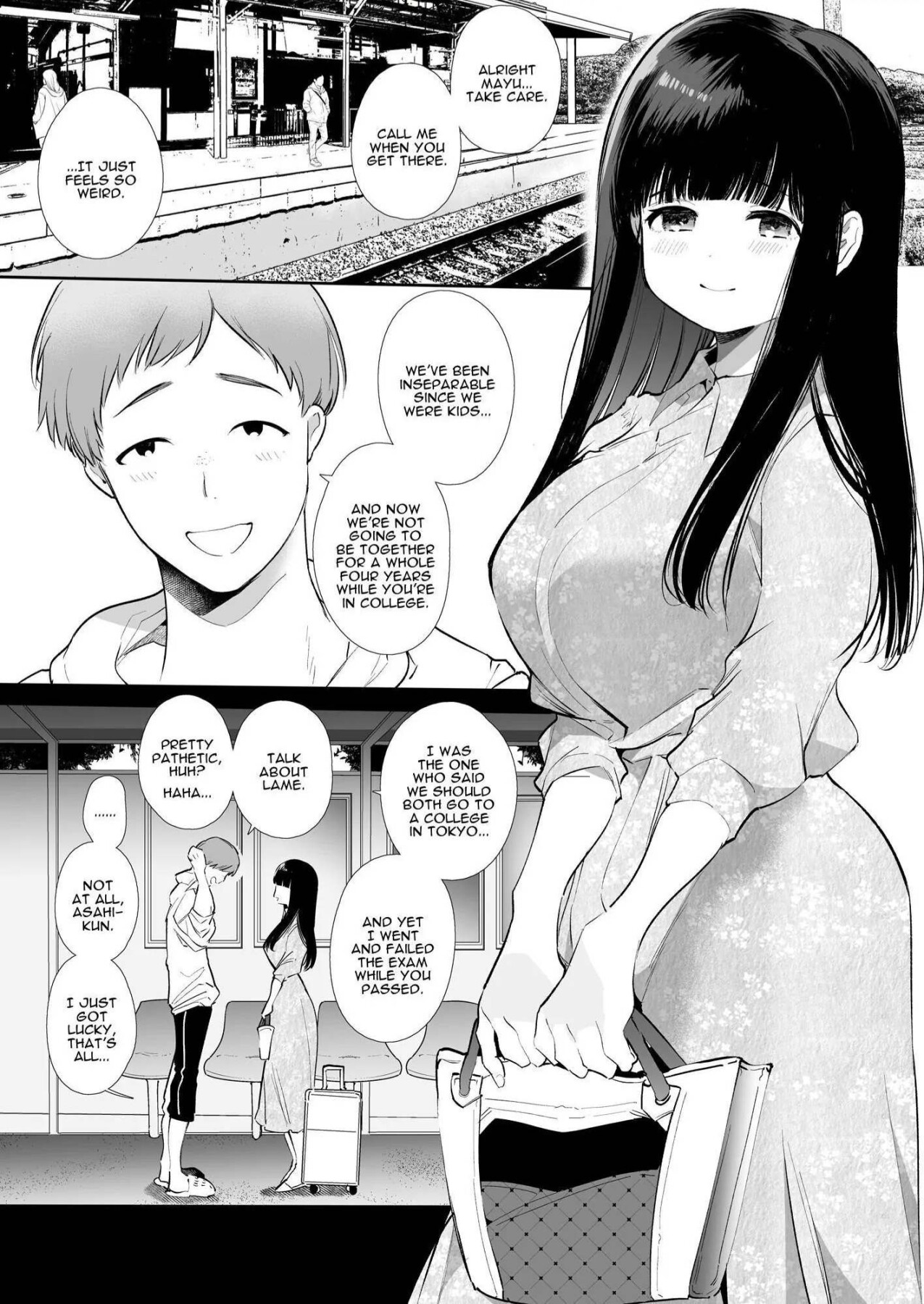 Hentai Manga Comic-Mayu-chan NTR ~Big Dick in the Big City~-Read-2
